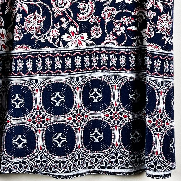 2/$20 Talbots Petites Floral Maxi Skirt Small - Picture 5 of 6